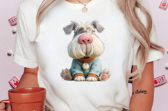 Whimsical Baron Cooper Bulldog Clipart Product Image 2