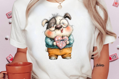 Whimsical Baron Cooper Bulldog Clipart Product Image 2