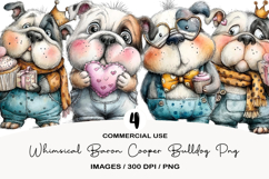 Whimsical Baron Cooper Bulldog Png Clipart Product Image 1
