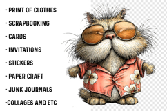 Whimsical Beach Animals Clipart Product Image 2