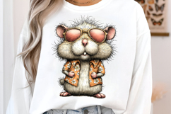 Whimsical Beach Animals Clipart Product Image 3