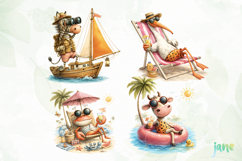 Whimsical Beach Animals Product Image 1