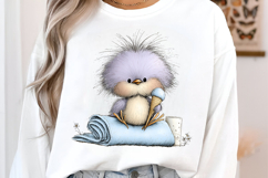 Whimsical Beach Birds Clipart Product Image 3