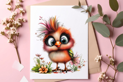 Whimsical Birds Clipart Product Image 2