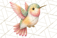 Pastel Bird PNG, Whimsical Bird Art, Fluffy Bird Clipart Product Image 3