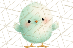 Pastel Bird PNG, Whimsical Bird Art, Fluffy Bird Clipart Product Image 2