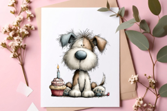 Whimsical birthday animals clipart Product Image 2