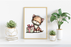 Whimsical Birthday Animals Clipart Product Image 2