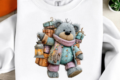 Whimsical Birthday Animals Clipart Product Image 3
