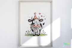 Whimsical Birthday Animals PNG Clipart Product Image 2