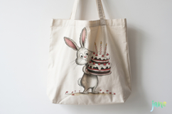 Whimsical Birthday Animals PNG Clipart Product Image 3