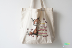 Whimsical Birthday Animals PNG Clipart Product Image 3