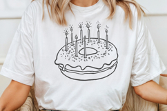 Whimsical Birthday Doodle SVG Clipart Product Image 2