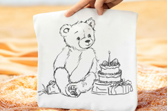 Whimsical Birthday Doodle SVG Clipart Product Image 5
