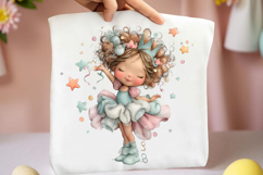 Whimsical Birthday Fairy Clipart Product Image 2