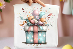 Whimsical Birthday Gift Box Clipart Product Image 2