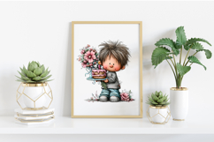 Whimsical Birthday Kids Clipart Product Image 2