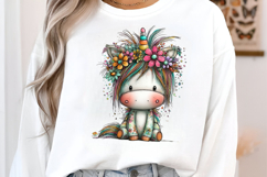 Whimsical Birthday Unicorn PNG Clipart Product Image 3