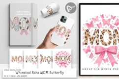 Boho MOM Butterfly Digital Paper Product Image 1