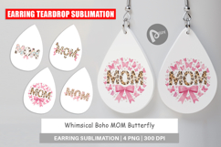 Boho MOM Butterfly Earring Product Image 1