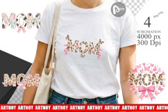 Boho MOM Butterfly Sublimation Product Image 1