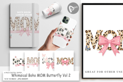 Boho MOM Butterfly Digital Paper Product Image 1