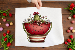 Whimsical Boho Watermelon Clipart Product Image 2