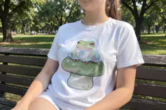 Botanical Ghost Flora Sublimation Product Image 5