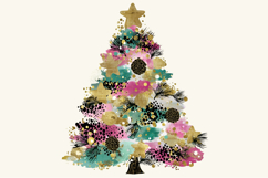 Whimsical Christmas Gingerbread Man Clipart Product Image 2