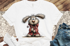 Whimsical Bunny Clipart Product Image 3