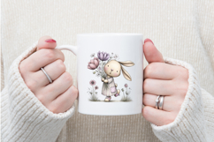 Whimsical Bunny Clipart Product Image 4
