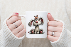 Whimsical Bunny Clipart Product Image 4