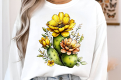 Whimsical Cactus Clipart Product Image 3