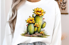 Whimsical Cactus Clipart Product Image 3