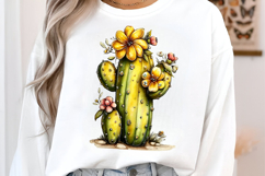 Whimsical Cactus Clipart Product Image 3