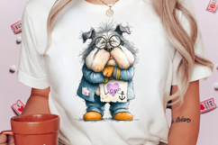 Whimsical Captain Bruno Bulldog Sublimation Product Image 2