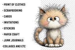 Whimsical Cat Clipart Product Image 2