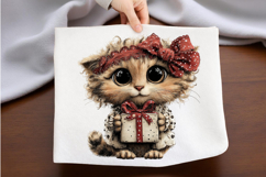 Whimsical Cat Clipart PNG Product Image 2