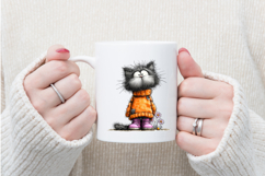 Whimsical Cat Clipart Product Image 4