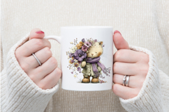 Whimsical Cat Clipart Sublimation Product Image 4