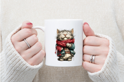 Whimsical Cat Clipart Product Image 4