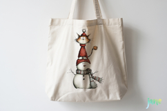 Whimsical Cats Christmas Sublimation Product Image 3