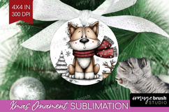 Whimsical Christmas Ornament PNG - Cute Animal PNG Product Image 1