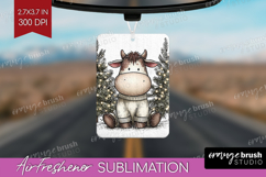Whimsical Christmas Air Freshener PNG - Cute Animal PNG Product Image 1