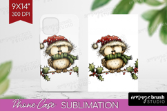 Whimsical Christmas Phone Case PNG - Cute Animal Case PNG Product Image 1