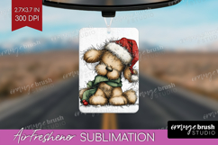 Whimsical Christmas Air Freshener PNG - Cute Animal PNG Product Image 1