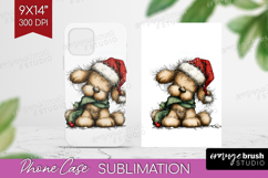 Whimsical Christmas Phone Case PNG - Cute Animal Case PNG Product Image 1