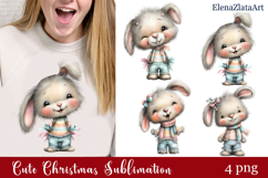 Whimsical Christmas clipart. Winter clipart Sublimation Product Image 1