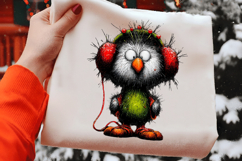 Whimsical Christmas Animal Clipart Product Image 2