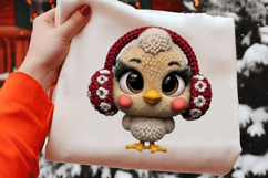 Whimsical Christmas Animal Clipart Product Image 2